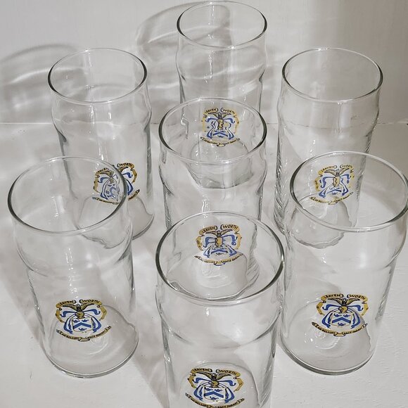 Vintage U.S. Army Fort Leavenworth KS Drinking Glasses. Set 7 - Picture 8 of 10